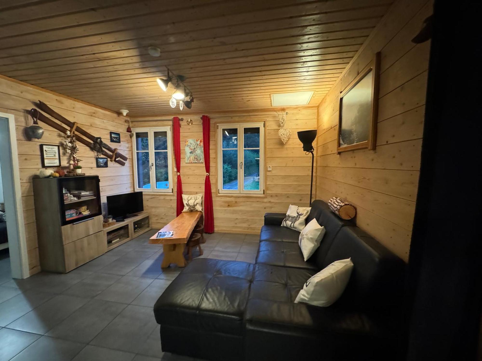Le CHALET du Bonheur à Soucht Esterno foto